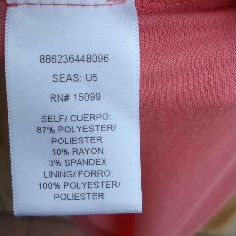 Maxi dress- Collar/pink- color might differ because of lighting. - Picture 3 of 6